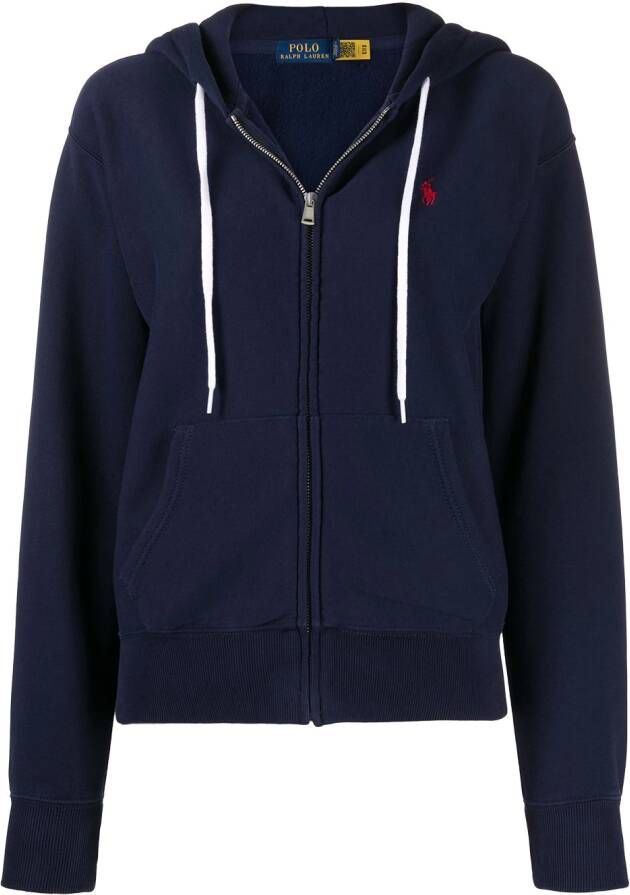 Polo Ralph Lauren Hoodie met rits Blauw