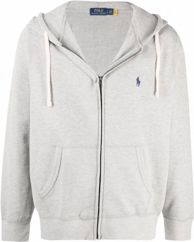 Polo Ralph Lauren Hoodie met rits Grijs