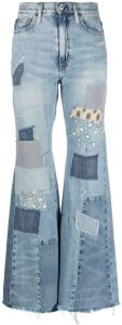 Polo Ralph Lauren Jeans met patchwork Blauw