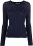 Polo Ralph Lauren Kabelgebreide trui Blauw - Thumbnail 1