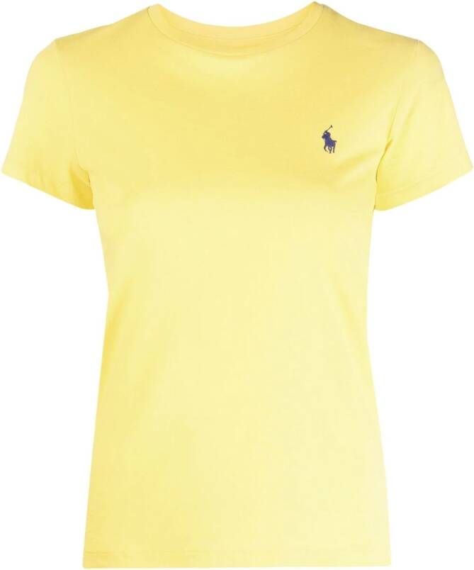 Polo Ralph Lauren Katoenen T-shirt Geel