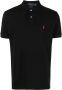 Polo Ralph Lauren Katoenen poloshirt met borduurwerk Zwart - Thumbnail 1