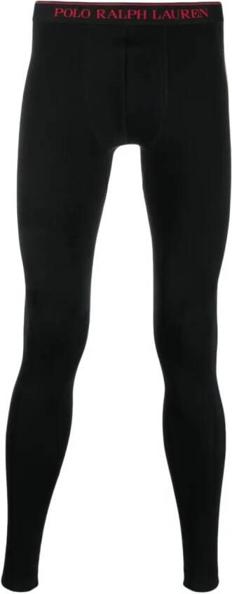 Polo Ralph Lauren Legging met logoband Zwart
