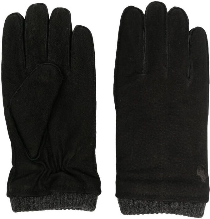 Polo Ralph Lauren Leren handschoenen Zwart