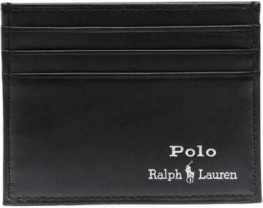 Polo Ralph Lauren Leren pasjeshouder Zwart