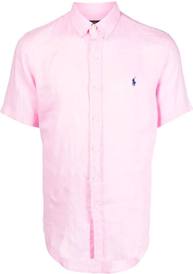 Polo Ralph Lauren Linnen overhemd Roze