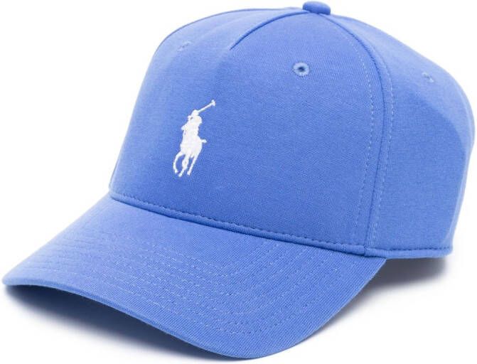 Polo Ralph Lauren Honkbalpet met geborduurd logo Blauw