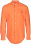 Polo Ralph Lauren Overhemd met geborduurd logo Oranje - Thumbnail 1