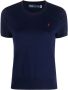 Polo Ralph Lauren T-shirt met geborduurd logo Blauw - Thumbnail 1