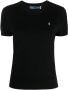 Polo Ralph Lauren T-shirt met geborduurd logo Zwart - Thumbnail 1
