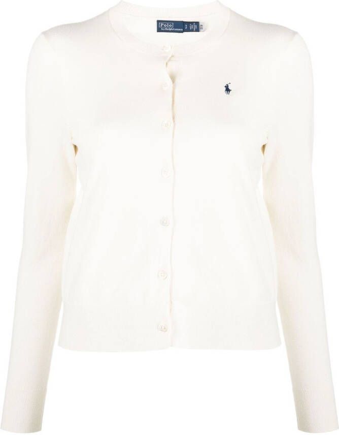 Polo Ralph Lauren Vest met geborduurd logo Beige