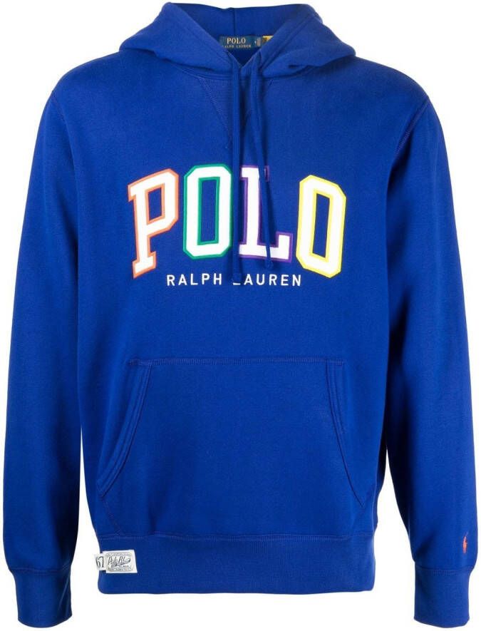 Polo Ralph Lauren Hoodie met logopatch Blauw