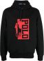 Polo Ralph Lauren Hoodie met logoprint Zwart - Thumbnail 1