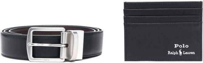 Polo Ralph Lauren Pasjeshouder met riem Zwart