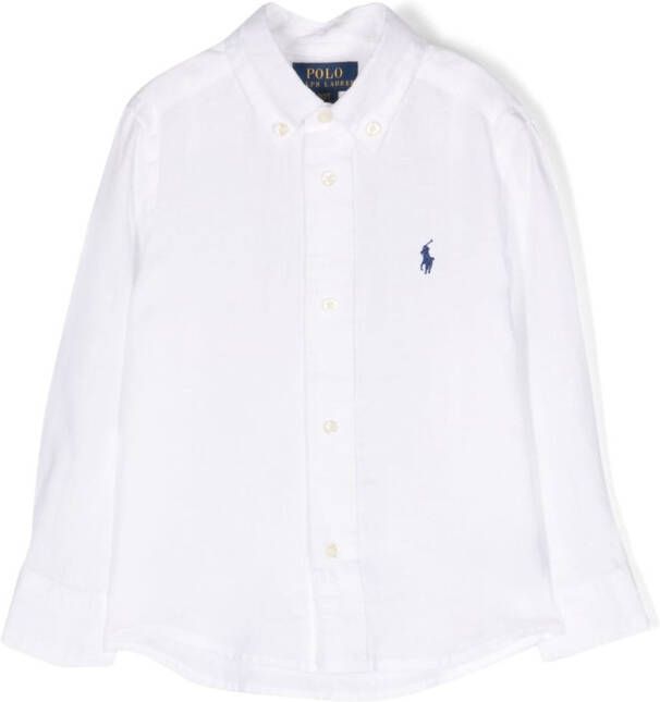 Polo Ralph Lauren Shirt met lange mouwen 005 WHITE