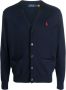 Polo Ralph Lauren Vest met V-hals Blauw - Thumbnail 1