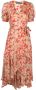 Polo Ralph Lauren Midi-jurk met bloemenprint Oranje - Thumbnail 1