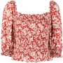 Polo Ralph Lauren Off-shoulder blouse Rood - Thumbnail 1