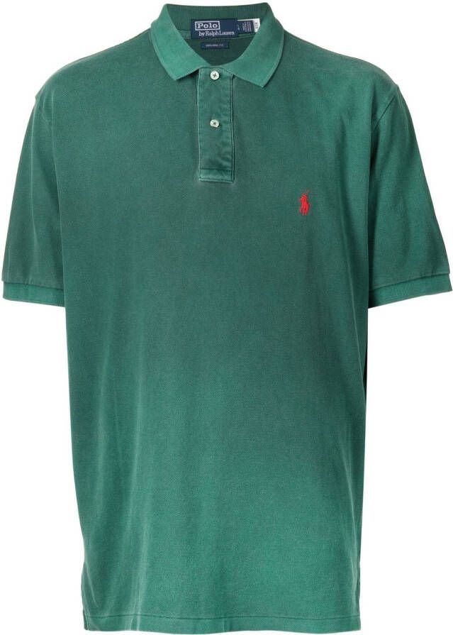 Polo Ralph Lauren Poloshirt met mesh Groen