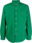Polo Ralph Lauren Overhemd met borduurwerk Groen - Thumbnail 1
