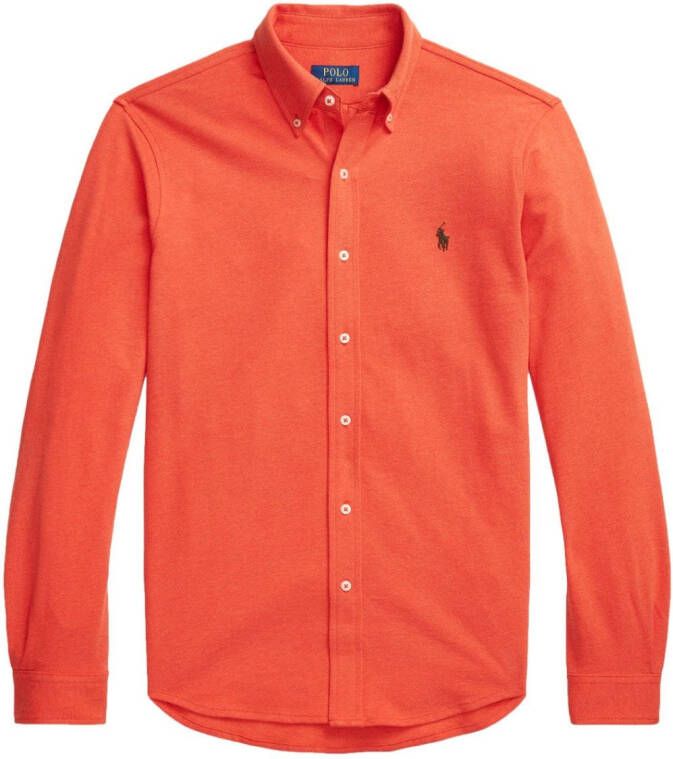 Polo Ralph Lauren Overhemd met borduurwerk Oranje