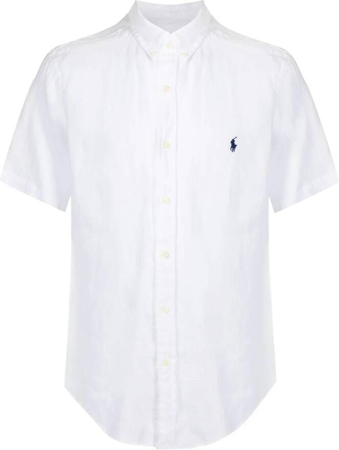 Polo Ralph Lauren Overhemd met borduurwerk Wit