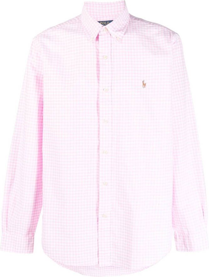 Polo Ralph Lauren Overhemd met geborduurd logo Wit