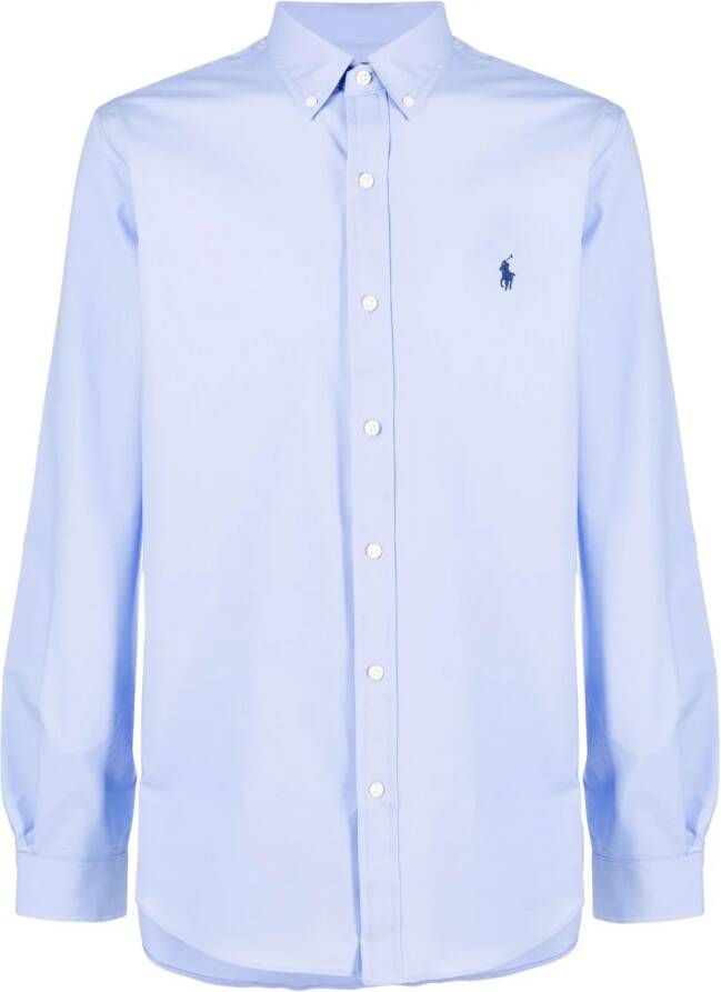 Polo Ralph Lauren Overhemd met knopen Blauw