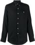 Polo Ralph Lauren Overhemd met logo Zwart - Thumbnail 1