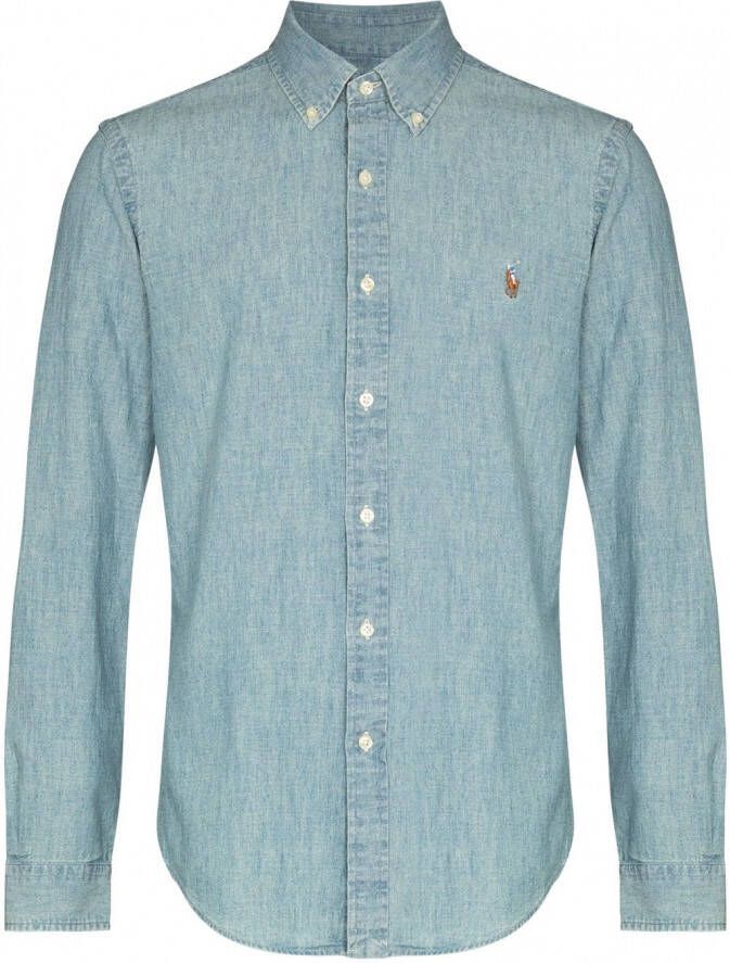 Polo Ralph Lauren Overhemd met print Blauw