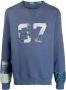 Polo Ralph Lauren Sweater met patchwork Blauw - Thumbnail 1