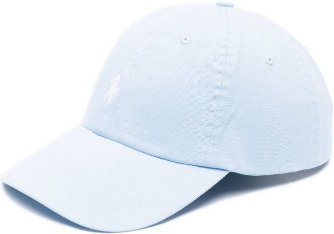 Polo Ralph Lauren Pet met geborduurd logo Blauw