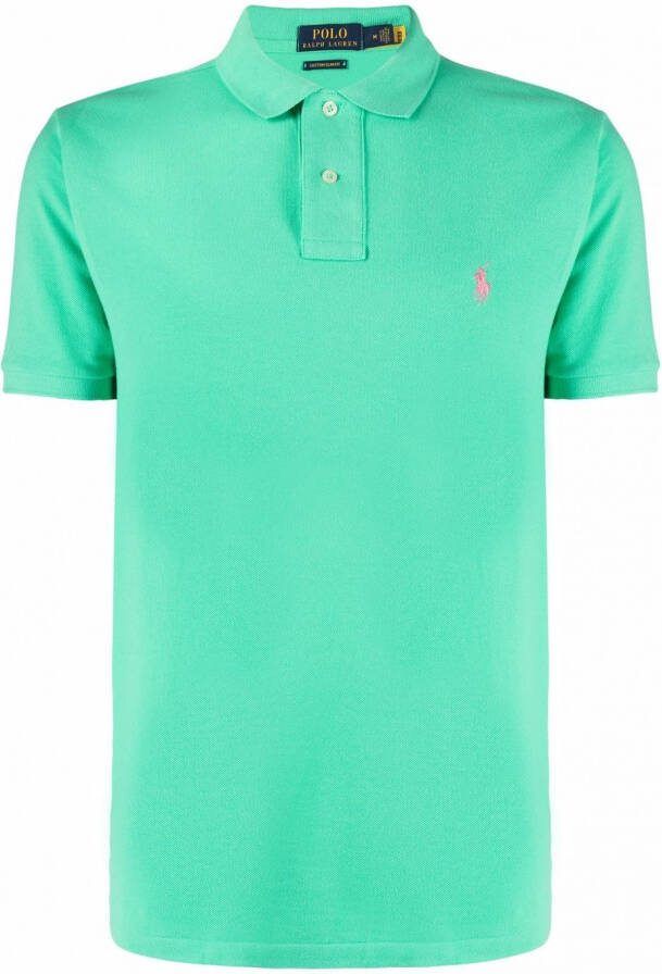 Polo Ralph Lauren Piqué poloshirt Groen