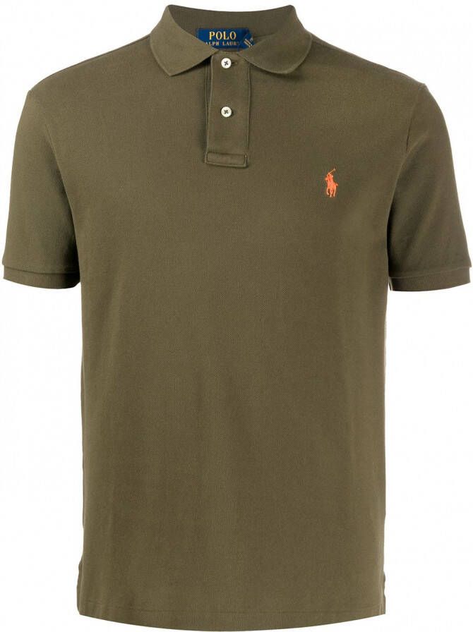 Polo Ralph Lauren Piqué poloshirt Groen