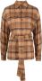 Polo Ralph Lauren Geruite blouse Bruin - Thumbnail 1
