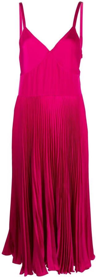 Polo Ralph Lauren Geplooide jurk Roze