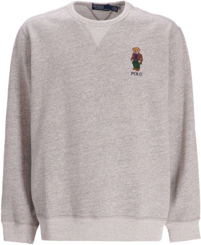 Polo Ralph Lauren Sweater met geborduurde teddybeer Beige