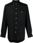 Polo Ralph Lauren Button-down overhemd Zwart - Thumbnail 1