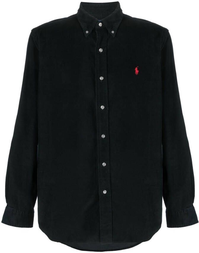 Polo Ralph Lauren Katoenen overhemd Zwart