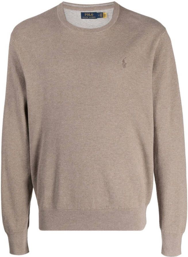 Polo Ralph Lauren Sweater met ronde hals Bruin