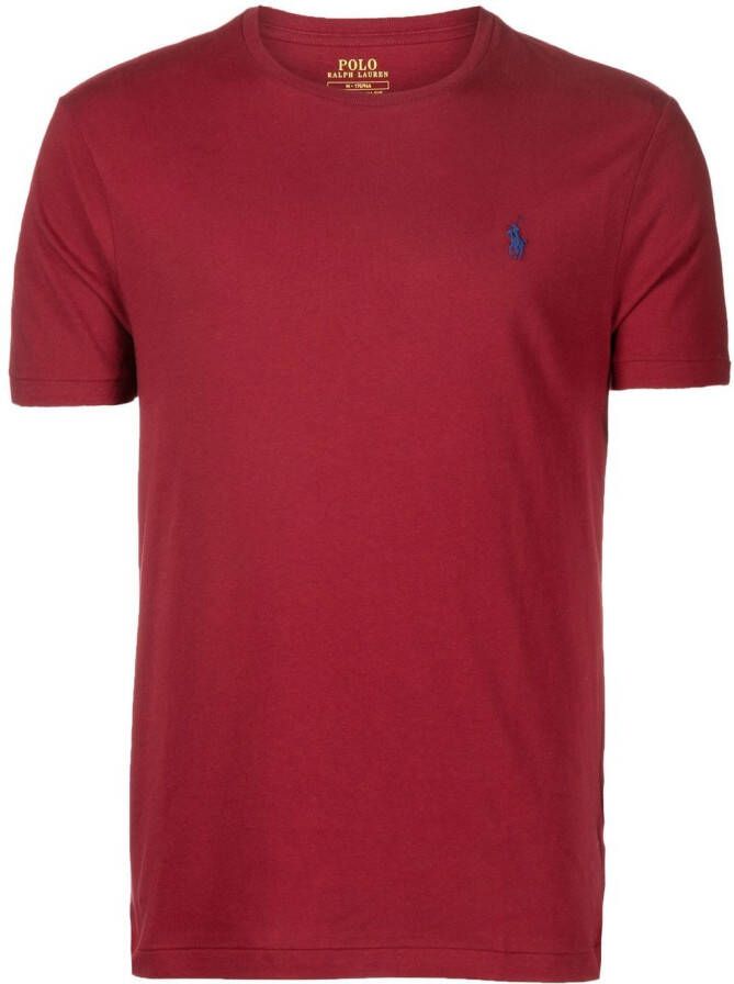 Polo Ralph Lauren T-shirt met ronde hals Rood