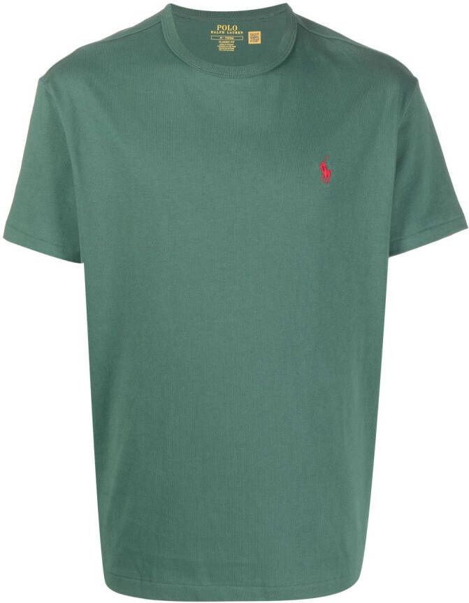 Polo Ralph Lauren T-shirt met borduurwerk Groen