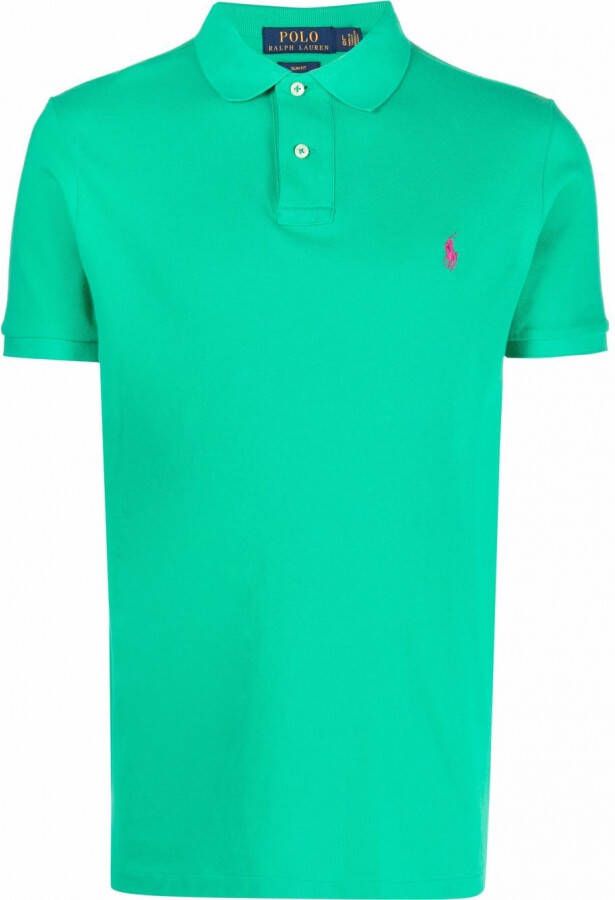 Polo Ralph Lauren Poloshirt met borduurwerk Groen