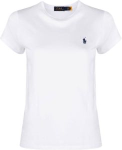 Polo Ralph Lauren T-shirt met borduurwerk Wit