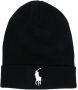 Polo Ralph Lauren Gebreide muts Zwart - Thumbnail 1