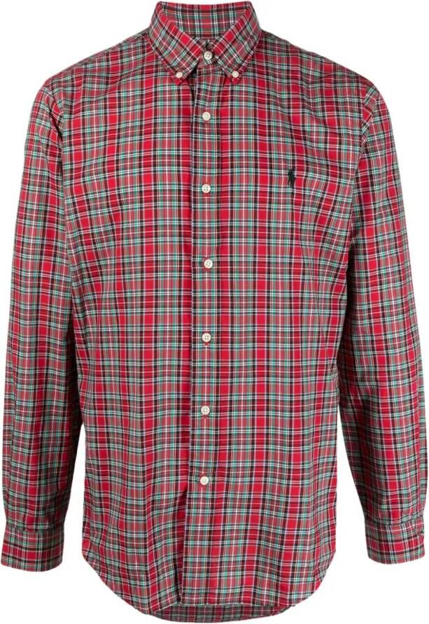 Polo Ralph Lauren Geruit overhemd Rood