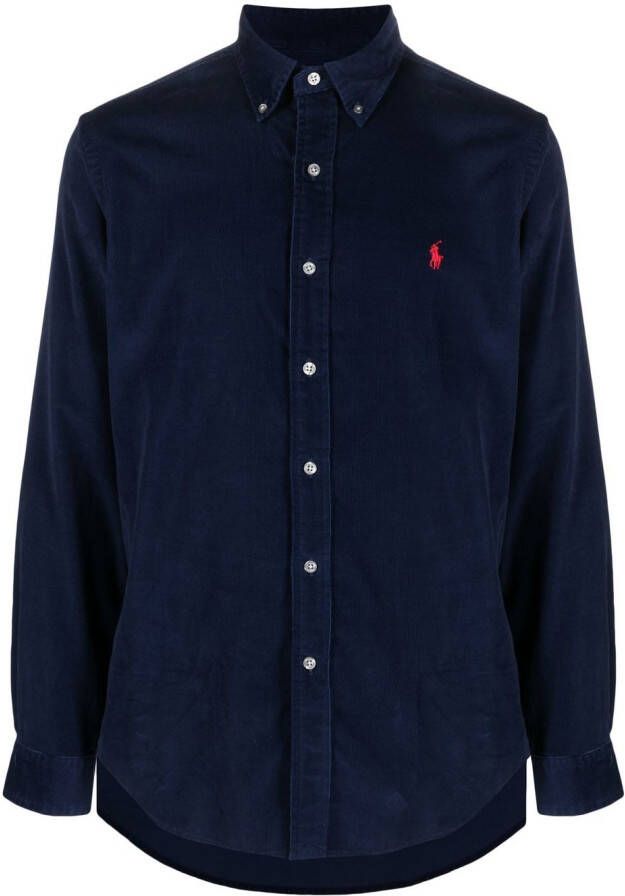 Polo Ralph Lauren Overhemd met klassieke kraag Blauw