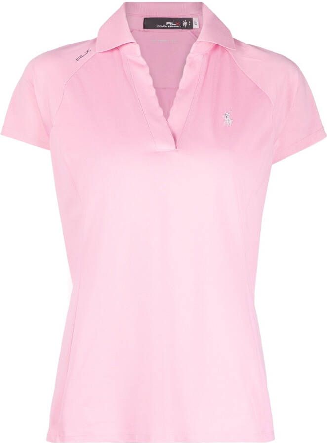 Polo Ralph Lauren Poloshirt met print Roze