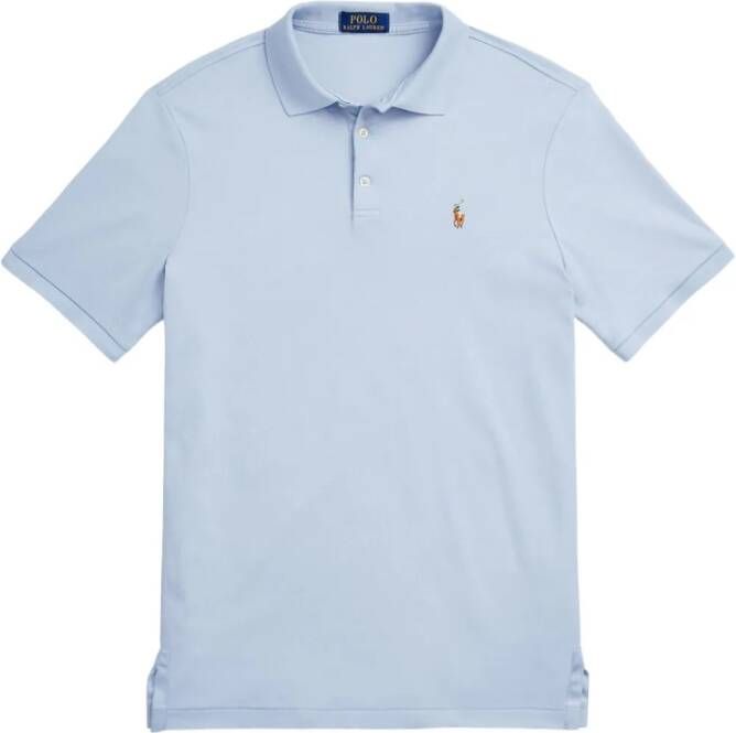 Polo Ralph Lauren Polo Pony poloshirt met borduurwerk Blauw