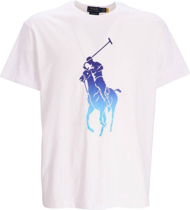 Polo Ralph Lauren T-shirt met print Wit